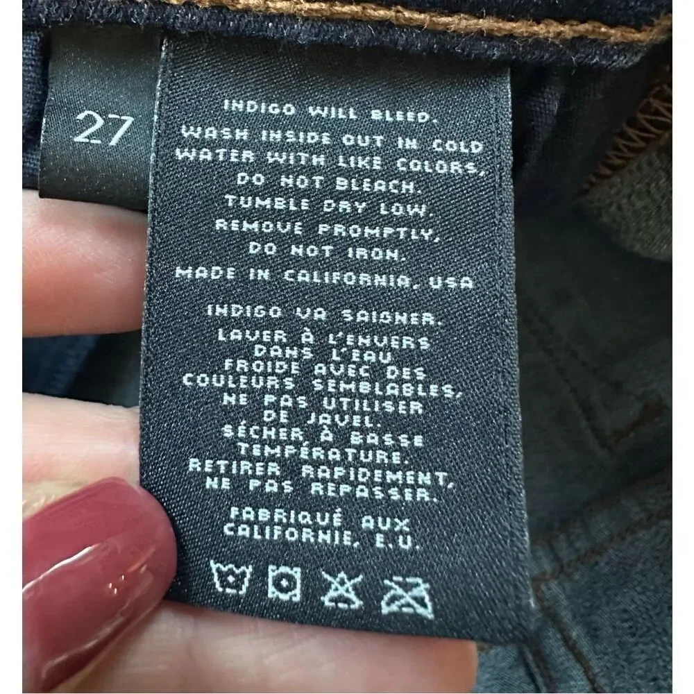 J Brand denim slim shorts